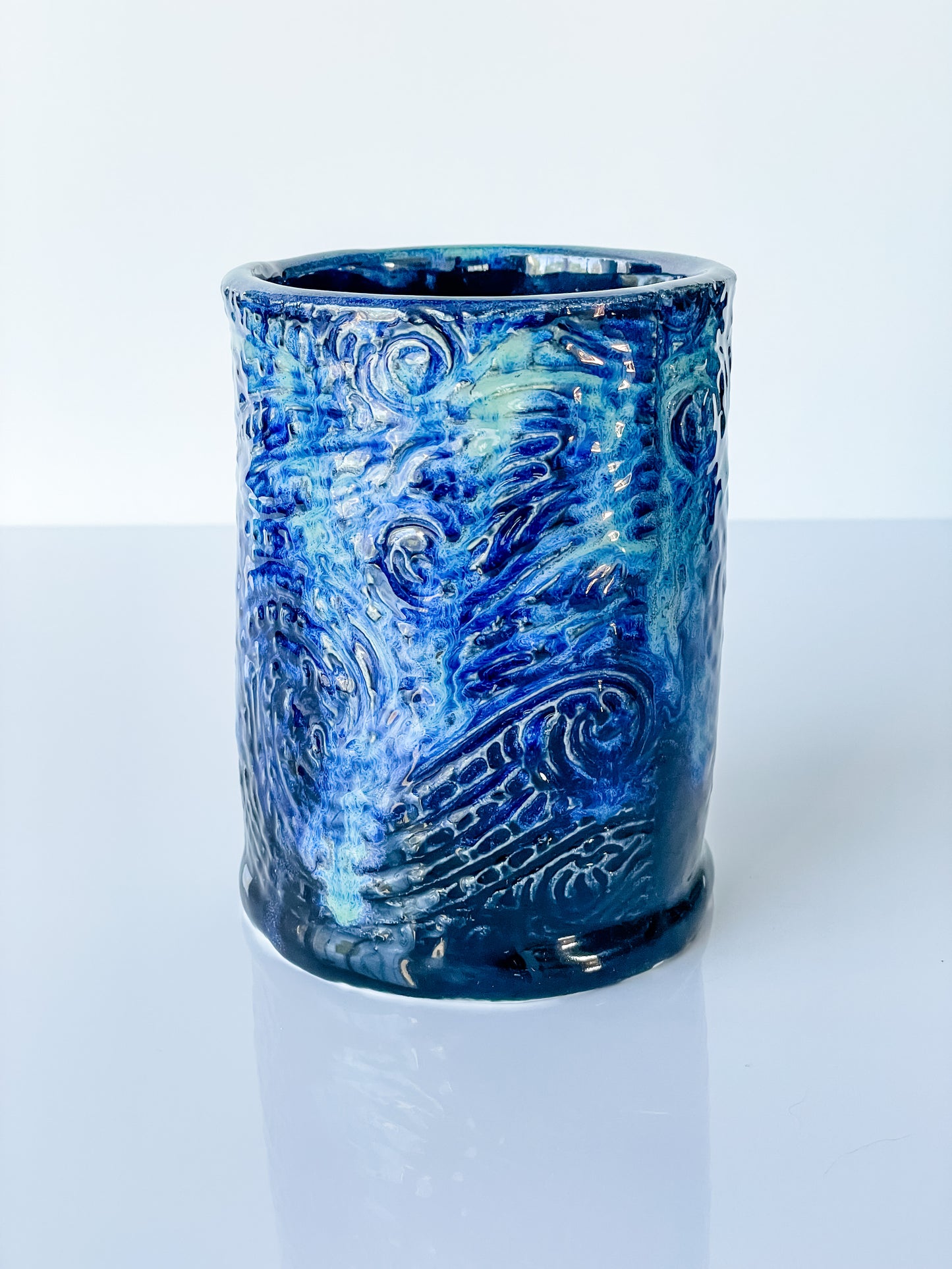 Blue Grotto Medium Vase #9