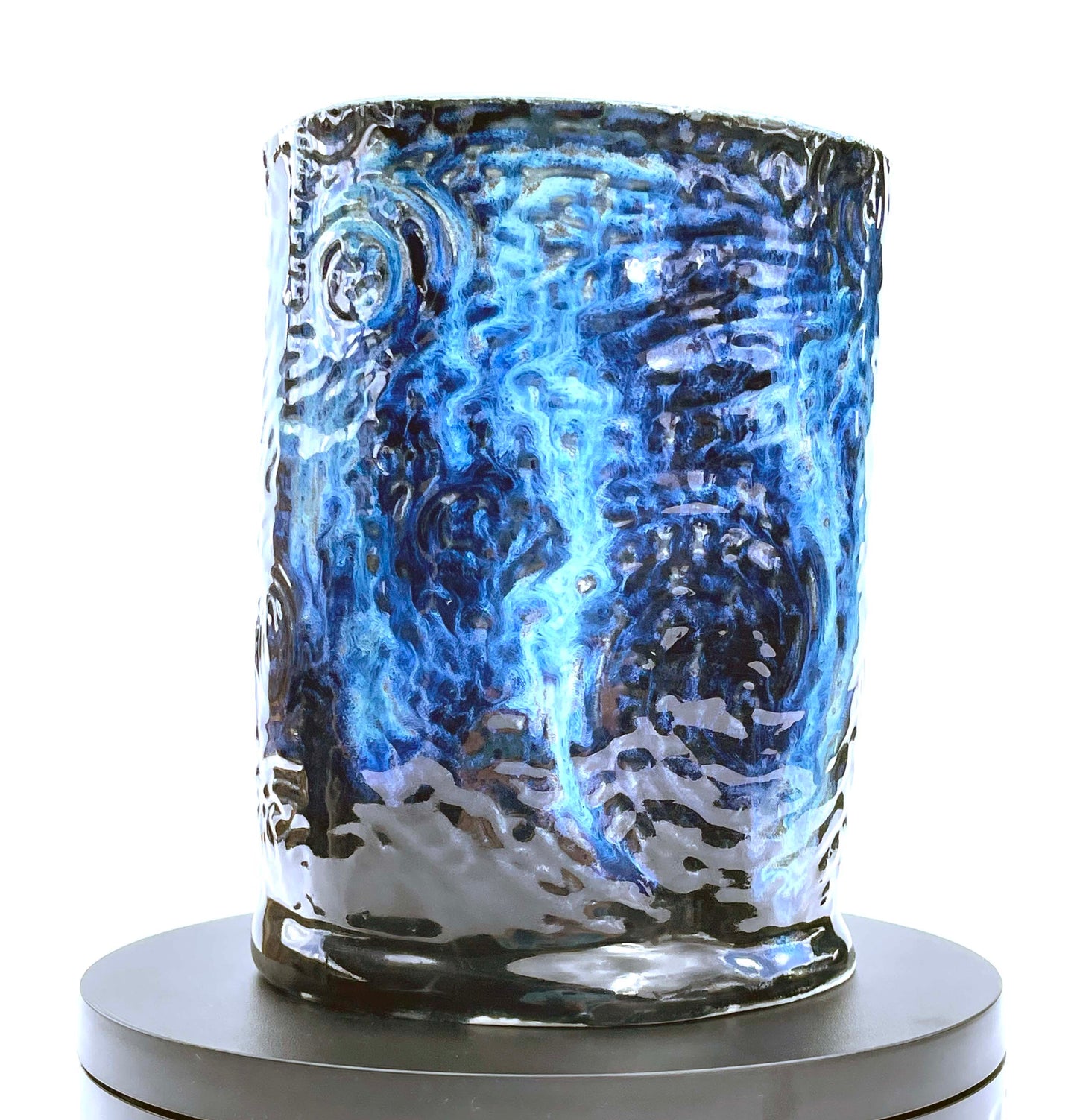 Blue Grotto Medium Vase #9